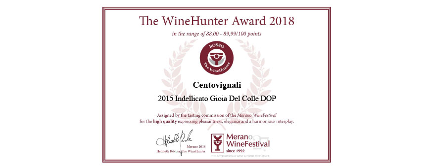 Centovignali - The WineHunter 2018